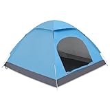 Pop Up Zelt 2 Personen, Automatisches Wurfzelt 2 Personen Wasserdicht, Ultraleicht Camping Zelt, Winddicht Campingzelt