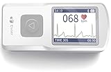 New EMAY Tragbarer Bluetooth-EKG-Monitor (für iPhone & Android, Mac und Windows) zur Aufnahme von EKG und Herzfrequenz