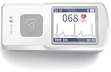 New EMAY Tragbarer Bluetooth-EKG-Monitor (für iPhone & Android, Mac und Windows) zur Aufnahme von EKG und Herzfrequenz