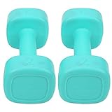2pcs Dumbbell -Set, 4lb Fitness Gewichtheber Yoga Hantel Set für Frauen Home -Fitnessgeräte, Interne Füllung Eisensandmischung für Stärke, Gruppensport, Bodybuilding (PURPLE) (Rosenrot) (GREEN)