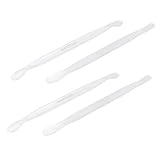 LOLIPPYY 4 Stück Nagelhautentferner Teilig Dead Skin Remover Nagelhautschieber Cuticle Trimmer Rutschfest Leichte Maniküre Pediküre für Professionelle und Private Anwendung