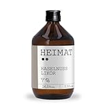 HEIMAT Haselnuss Schnaps 16% vol. Weich-cremig milder Haselnusslikör für Shots oder Cocktails - Heimat Destillers World Spirit Awards 2022 Gewinner (500ml)