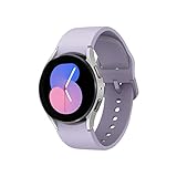 Samsung Galaxy Watch5 Smartwatch, Gesundheitsfunktionen, Fitness Tracker, ausdauernder Akku, LTE, 40 mm, Silver inkl. 36 Monate Herstellergarantie [Exklusiv bei Amazon]