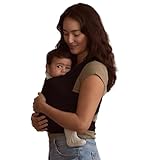 Solly Baby Wrap Babytragen - Leichte Babytrage Wrap - Babyprodukte für Neugeborene, Babyausrüstung, Babytragen für Damen und Herren, Schwarz