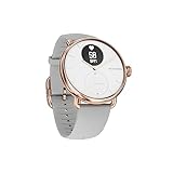 Withings ScanWatch - Hybrid Smartwatch mit EKG, Herzfrequenzsensor & Oximeter, Multisport Hybrid Smartwatch Herren/Damen, 30-Tage Akkuladung, Aktivitäts- & Schlaftracking, Android/iOS kompatibel