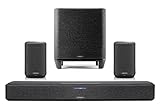 Denon Home Sound Bar 550 kabelloses Heimkino Surround System Home 150 Surround-Lautsprechern und kabellosem Home Subwoofer