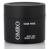 OMRO Haarwachs Ultimate 150ml natürliche Inhaltsstoffe für kräftiges Haar und perfektes Styling Haarpomade Haarcreme
