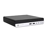 HP ProDesk 400 G4 Desktop Mini Intel Core i5 8500T 512GB SSD Festplatte 16GB Speicher Windows 11 Pro Computer PC (Generalüberholt)