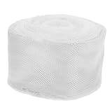 TOPBATHY 1 Rolle Glasfasergewebe Glasfaser Reparatur Gipsband Aus Glasfaser Glasfasermatte Glasfaser-reparaturprodukte Faser -reparaturband Reparaturset Aus Glasfaser Glasfaser-patch Weiß
