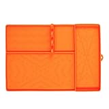Silikongitterwerkzeuge Matte, Silikonspatelhalter, Grillmatte, Hitzebeständiges Silikon, Leicht Und Tragbar, 41 X 29,5x1.7cm/16.14x11.61x0,67 Zoll Für Küche