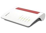 Fritz!Box 4690 (Wi-Fi 7 Mesh Router, für den Kabel-, DSL- oder Glasfaseranschluss, bis zu 6.960 MBit/s, 1x 10-Gigabit-WAN, 1x 10-Gigabit-LAN, 3X 2,5-Gigabit-LAN, WLAN Mesh, deutschsprachige Version)