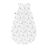 Julius Zöllner Baby Sommerschlafsack aus 100% Baumwolle, Größe 70, Standard 100 by OEKO-TEX, made in Germany, Safari