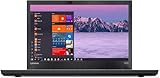 Lenovo ThinkPad T470 Business Laptop, 14 Zoll HD, Intel Core i5-6200U, 16 GB RAM, 512 GB SSD, QWERTY Amerikanische Tastatur, Win 10 Pro (Generalüberholt)