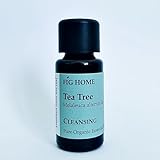 Fig Home Hochwertiges ätherisches Bio-Teebaumöl, 15 ml, unverdünnt, 100 % rein, natürlich, biologisch, reinigend, hilft bei Verstopfung, topische Anwendung und Aromatherapie-Diffusion