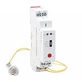 GRB8-01/02 Din-Schienen-Dämmerungsschalter Photoelektrischer Timer Lichtsensor Relais AC110V-240V Auto ON OFF 1St(GRB8-01 AC110-240V)
