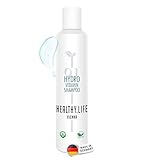 HEALTHY.LIFE VIENNA Hydro Vitamin Shampoo 200ml mit Aloe Vera & Seegras, vegan dermatologisch getestet - Feuchtigkeitsshampoo für trockenes Haar - fördert das Haarwachstum - Haarshampoo Damen & Herren