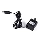 XUXHOU Mini Direktpumpe Niedriger Rausch USB -Stecker DC 5V Wasserpumpe für Aquarium, Amphibiendesign für Hydropulture -Systeme