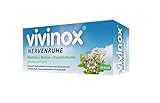 vivinox Nervenruhe Beruhigungsdragees: Pflanzliches Beruhigungsmittel mit Baldrian für Unruhezustände und nervös bedingte Einschlafstörungen, 40 Stk.