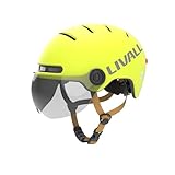 LIVAL L23_Smarter City-Helm mit Visier in gelb_M_54-58 cm