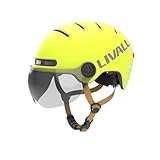 LIVAL L23_Smarter City-Helm mit Visier in gelb_M_54-58 cm