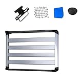 Dachgepäckträger Universal Dachgepäckträger Dachgepäckkorb 100 * 90 cm Reise Lange Reise Auto Gepäckhalter Träger Auto Dachträger(Set C)