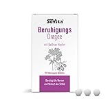 Sovita Beruhigungs Dragees | Mit Baldrian & Hopfen | Natürlicher Schlaf & Entspannung | 120St