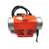 Vibrationsmotor Reiner Kupfermotor Vibrationsausblendmischer Rührwerk Industrie Vibrationsmaschine + Motordrehzahlregler für Heimwerker-Anfänger(80W 0.6KN)