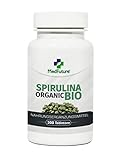 Spirulina Organic Bio 300 Tabletten Entschlackung Entgiftung Abnehmen 70% Protein