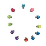 Toyvian 12 Stück Scheren Effilierschere Für Hunde Fellpflegeschere Ersatz Haarausfall Gebogene Schere Für Die Hundepflege Hundeschere Zufällige Farbe