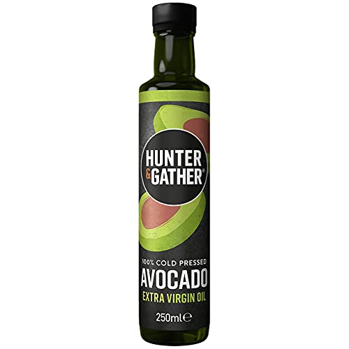 Natives Avocado-Öl Extra – 250ml | Kalt gepresst, nicht raffiniert | 100% Natürliches Vielseitiges Avocadoöl | Ohne Zucker-, Gluten oder Milchprodukte