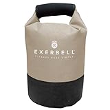 Exerbell Kettlebell verstellbar & faltbar 2-14 kg (1 x Sand) – Wasser- und Sandsack Kettelball – Adjustable Kettlebell – Sandbag Training & Gewichtssack – Strength Training Equipment