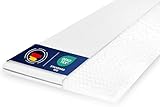 OnlyDreams – 6cm Kaltschaum Matratzen Topper | ergonomische 7-Zonen Matratzenauflage | 160x200cm | Härtegrad H2&H3 | optimaler Liegekomfort |atmungsaktiver, waschbarer Bezug | Oeko-TEX Zertifiziert