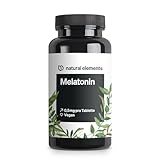 Melatonin – 365 Tabletten – 0,5mg Melatonin pro Tablette – hochdosiert – Ohne unerwünschte Zusätze – Laborgeprüft – Alternative zu Einschlafspray - 100% vegan