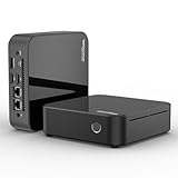 DreamQuest Mini PC Windows 11 Pro Intel N150 (bis zu 3,6 GHz) 16GB DDR4 512GB M.2 SSD Micro Desktop Computer mit HDMI Type-C Port, 2X Gigabit Ethernet/WiFi 5/BT 5/USB3.2 X4 für Business Office