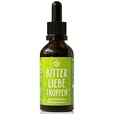 BitterLiebe Bittertropfen - Bitterstoffe aus hochwertigen Bitterkräutern - Tropfen mit praktischem Pipettenverschluss - inspiriert durch Hildegard von Bingen - 50ml