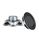 2pcs 52mm 4OHM 5W Full Ranges Lautsprecher Stereo Tieftöner Lautsprecher Runde Form Ersatzlautsprecher Magnetlautsprecher