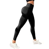 Plumi Cellulite-Leggings 3 D, Original, 3D-Kompression, Plumi Leggings, figurformend, Anti-Cellulite, für Damen, Schwarz , S Schlank
