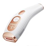 IPL Geräte Haarentfernung mit 3-In-1-Funktion, 9 Energiestufen Haarentfernungsgerät, 999,900 Lichtimpulse, 600 NM Effizientes IPL Laser Haarentfernungsgerät für Frauen, Männlich, Gesicht, Ganzkörper