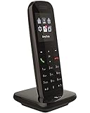 Telekom Speedphone 52 DECT mit Ladeschale Schwarz Schnurlostelefon 2,4' HD Voice