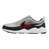 NIKE Herren Air Zoom Spiridon SP Sneaker, Metallic Silver Sport Red Black White, 44.5 EU