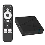 Android TV Box, 4GB RAM+32GB ROM Streaming Box mit 4K UHD/HDR10+/Dolby Vision/Dolby Atmos, Chromecast Built-in, WiFi-6, BT5.2, Zugriff auf Netflix, Prime Video, Disney+, YouTube
