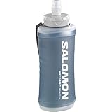 Salomon Active Unisex Hand-Trinkflaschenhalter mit Flasche, Minimalistisches Design, Liegt leicht in der Hand, Einfach zu handhaben, Schwarz