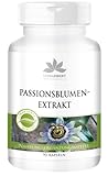 Passionsblumen Extrakt Kapseln - vegan - hochdosiert - Passiflora incarnata - 90 Kapseln | HERBADIREKT by Warnke Vitalstoffe