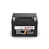 Bosch FA100 - AGM-Motorradbatterie - 12V 55A 4Ah - Geeignet für Motorräder, Motorräder, Enduros, Roller, Quads, Jetskis - Kompatibel M4F17, BB4L-B, BTB4L