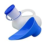 Urinflasche Für Damen Und Herren, 1000ML Tragbare Notfall Urinal Toilette Mit Tragegriff, Urinal Für Frauen Mit Trichter, Auslaufsichere Pipi Flasche Für Campingwagen