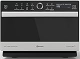 Bauknecht Supreme Chef MW 3391 SX/ 5 in 1-Multifunktionsmikrowelle/ 1000 W/ 33 L/ Heißluft 1700 W/ XXL Grill 1200 W/ Crisp Funktionen/ Dampfgaren inkl. Dampfgarbehälter