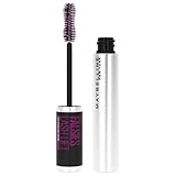 Maybelline New York Mascara mit Falsche Wimpern Effekt, Schwarze Wimperntusche mit Fasern, Falsies Lash Lift, Nr. 01 Ultra Black, 1 x 9,6 ml