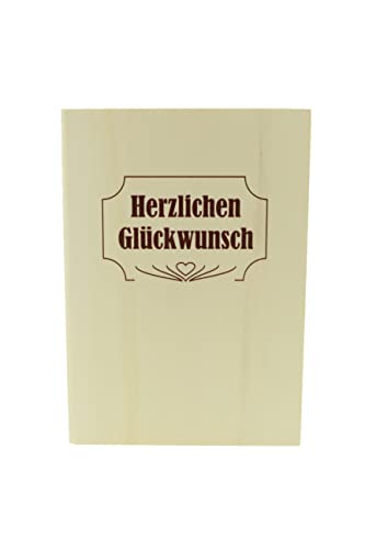 Schnapsgeschenk - Schnapsbibel mit Aufdruck Herzlichen Glückwunsch - mit 3x100ml Flaschen LIKÖR (Marillenlikör/Himbeerlikör/Zirbenlikör)