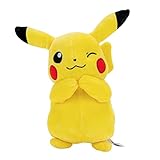 BANDAI - Pokémon – Plüschtier Pikachu – Plüschtier 20 cm – sehr weich – JW95245