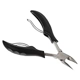 CALLARON 1Stück Nagelclipper Mit Doppelfeder Präziser Nagelschneider Für Eingewachsene Nägel Und Tote Haut Tragbar Und Multifunktional Für Maniküre Und Pediküre Zu Hause